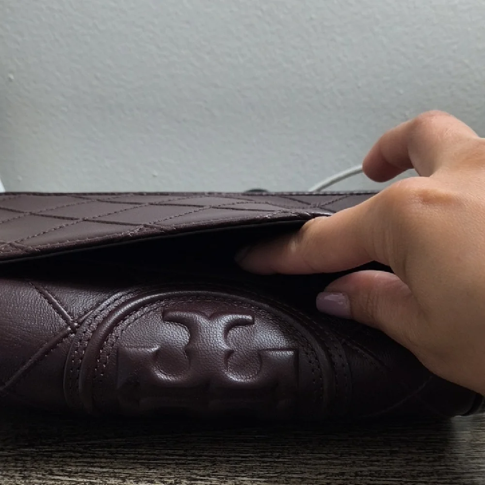 Tory Burch Brown Quilted Leather Chain Bag - Picture 5 of 5